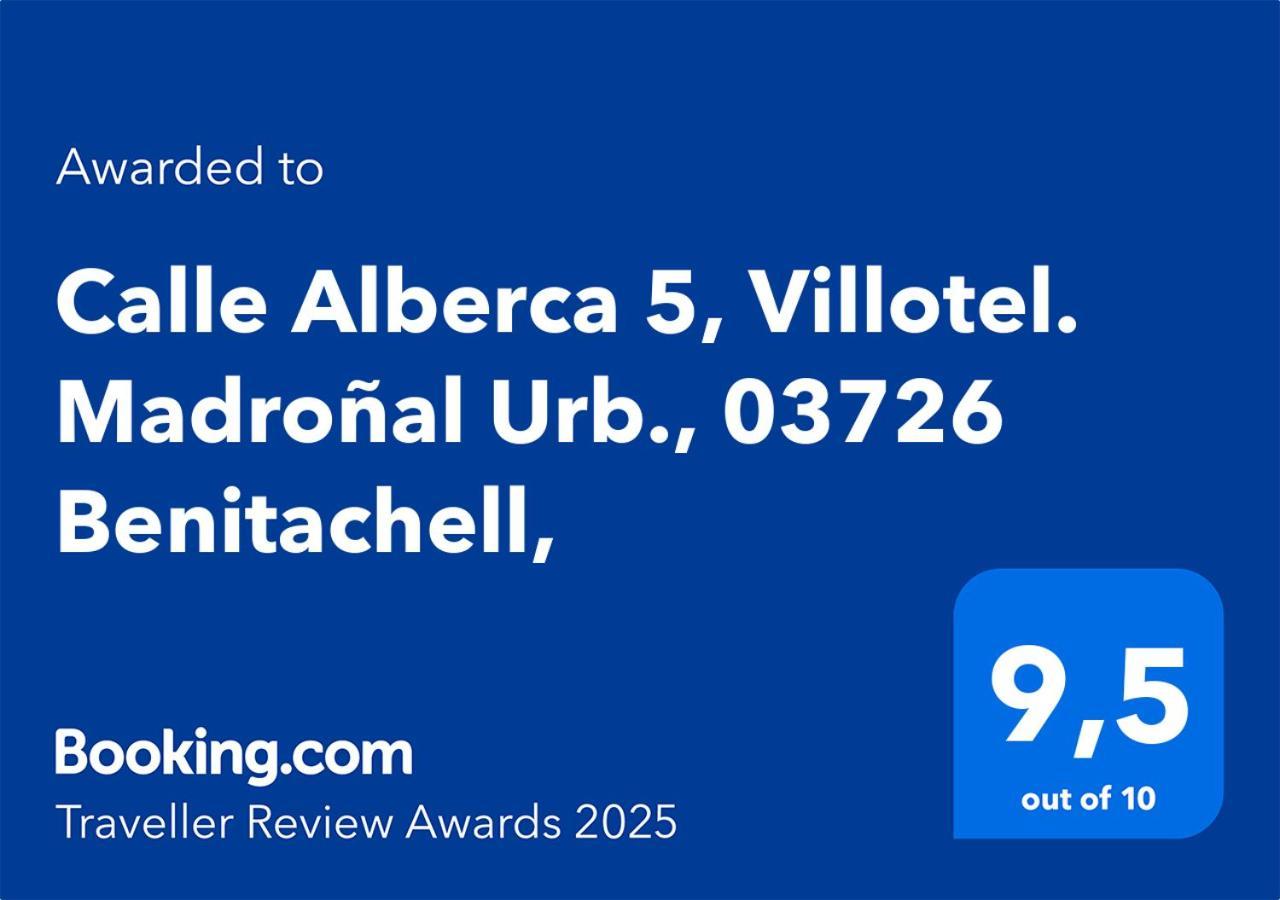 Calle Alberca 5, Villotel. Madronal Urb., 03726 Benitachell, テウラーダ エクステリア 写真
